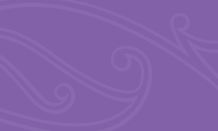 Main Report decorative image, purple background with motif overlay