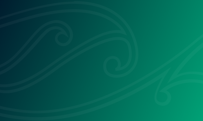 Main Report decorative image, dark blue to green gradient with motif overlay